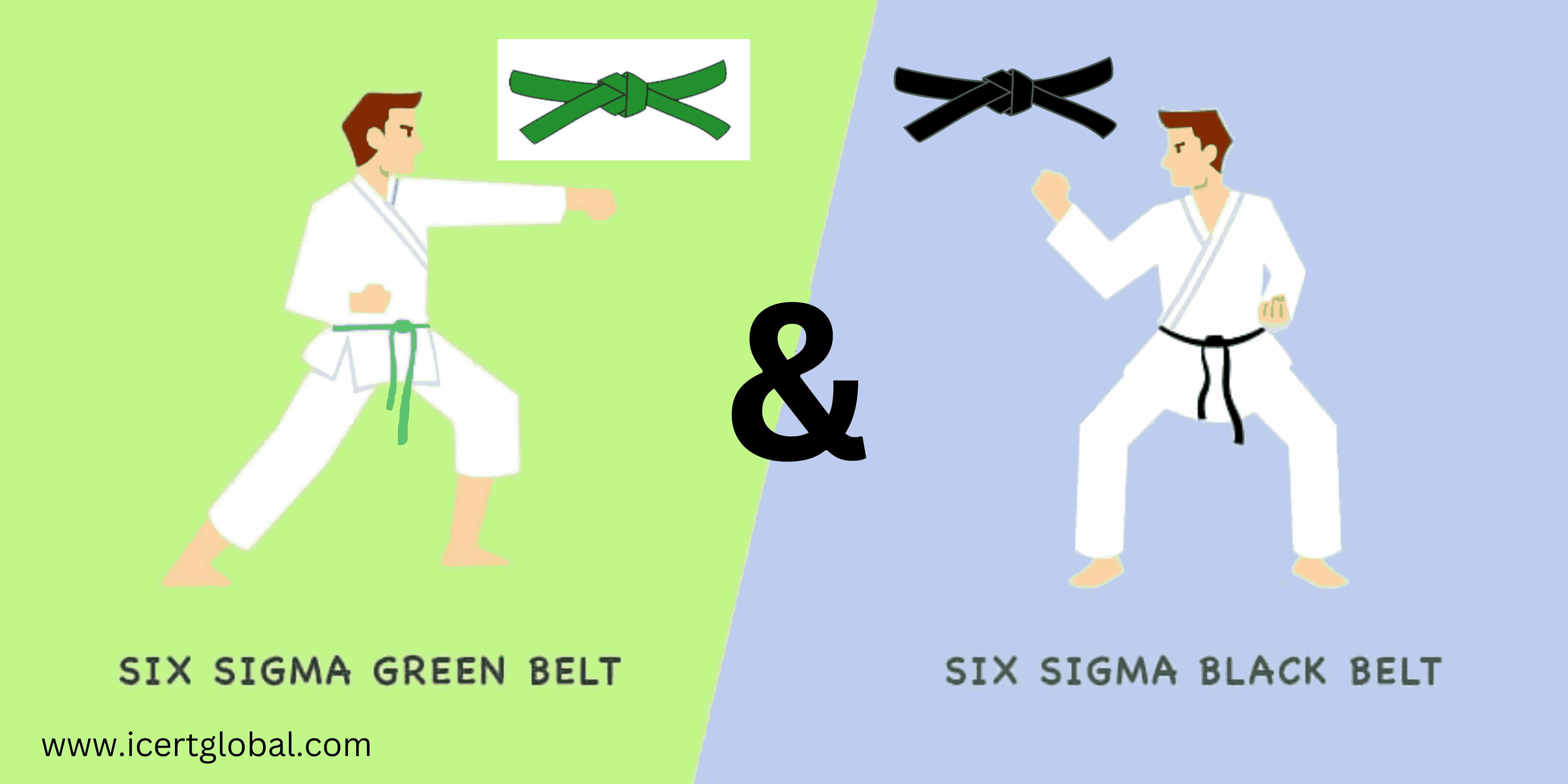 differences between lean six sigma green and black belts blog